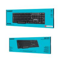 EVEREST KB-517U Siyah USB Q 2MT BAKIRKABLOLU  Standart Klavye